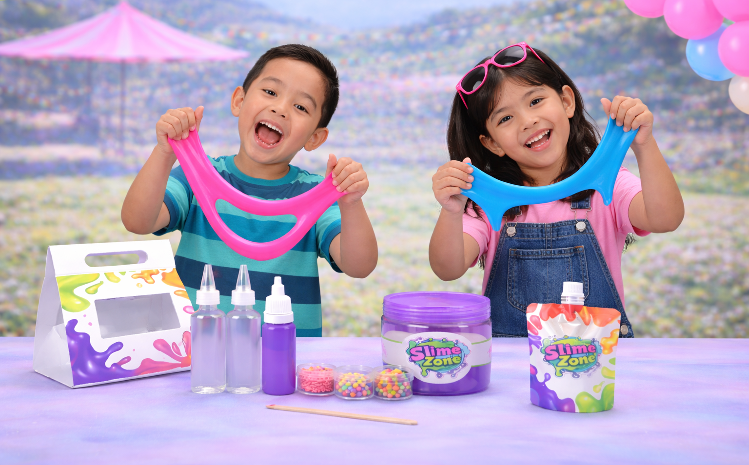 SlimeZone Slime Kit, everything you need to make your own slime